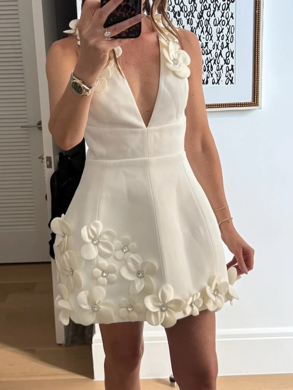 Bronx and Banco - Estelle Mini Dress - White - Size M - Perfect condition - Picture 5 of 5